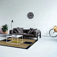 University of Michigan Courtside Area Rug, 4x6