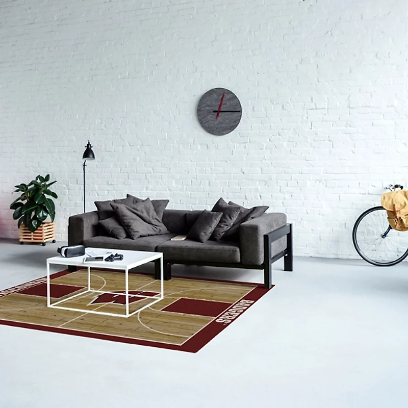 University of Wisconsin Courtside Area Rug, 4x6