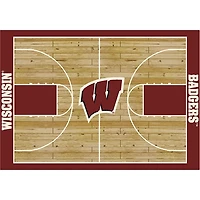 University of Wisconsin Courtside Area Rug, 4x6