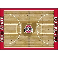 Ohio State Courtside Area Rug, 4x6