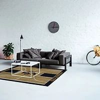 University of Iowa Courtside Area Rug, 4x6