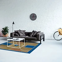 University of Kansas Courtside Area Rug, 4x6