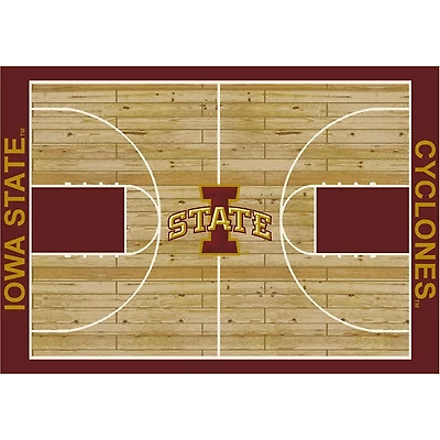 Iowa State University Courtside Area Rug, 4x6