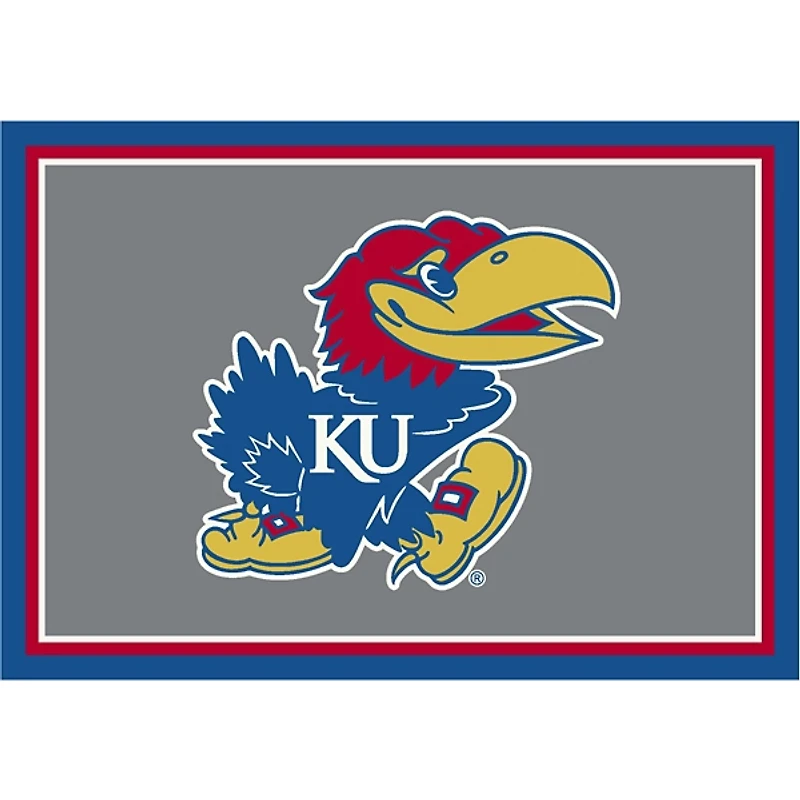 University of Kansas Area Rug, 4x6