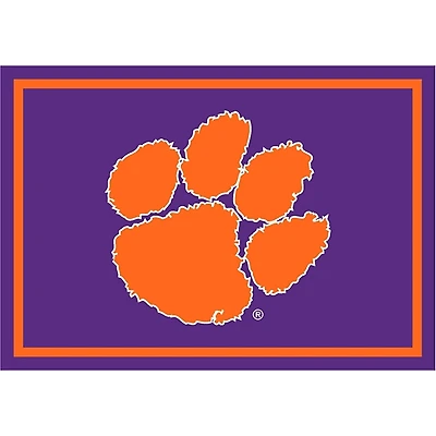 Clemson University Area Rug, 4x6