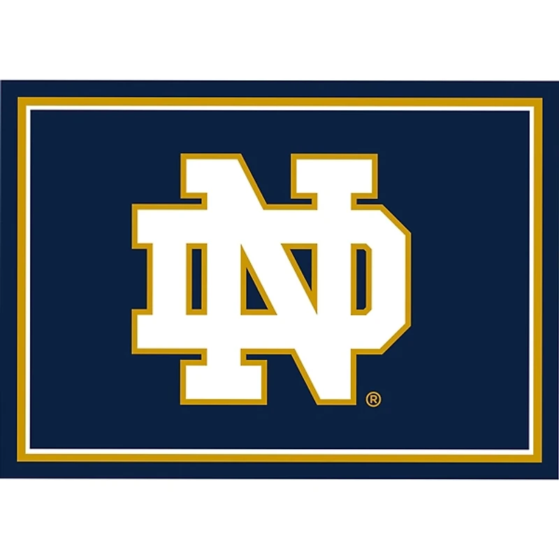 Notre Dame University Area Rug, 4x6