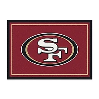 San Francisco 49ers Area Rug, 4x6