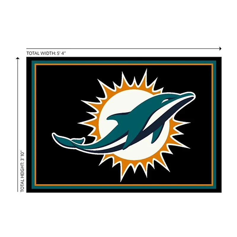 Miami Dolphins Area Rug