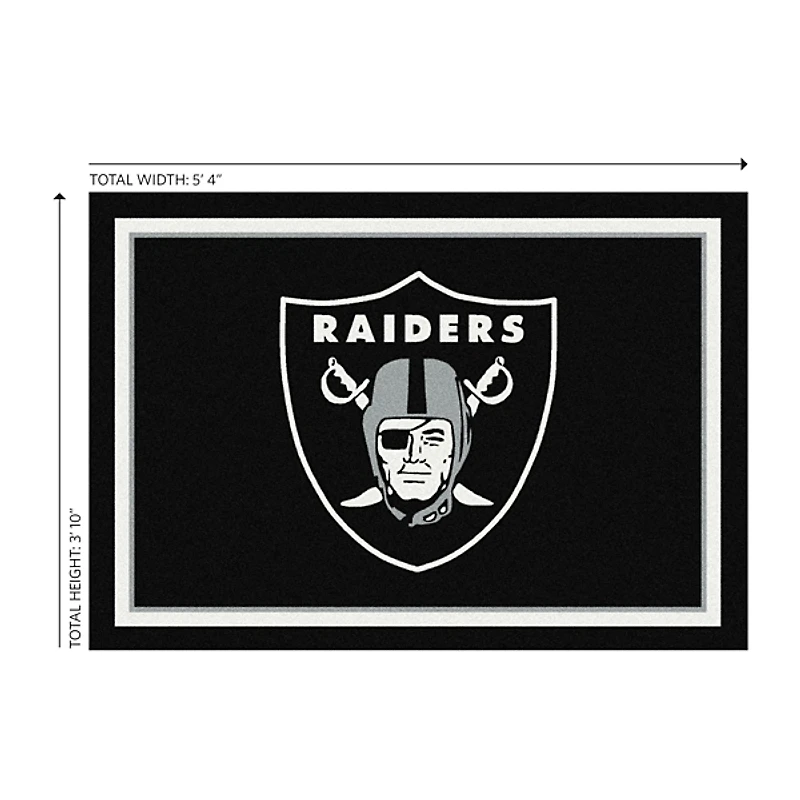 Las Vegas Raiders Area Rug