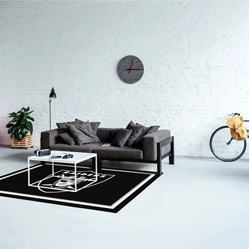 Las Vegas Raiders Area Rug