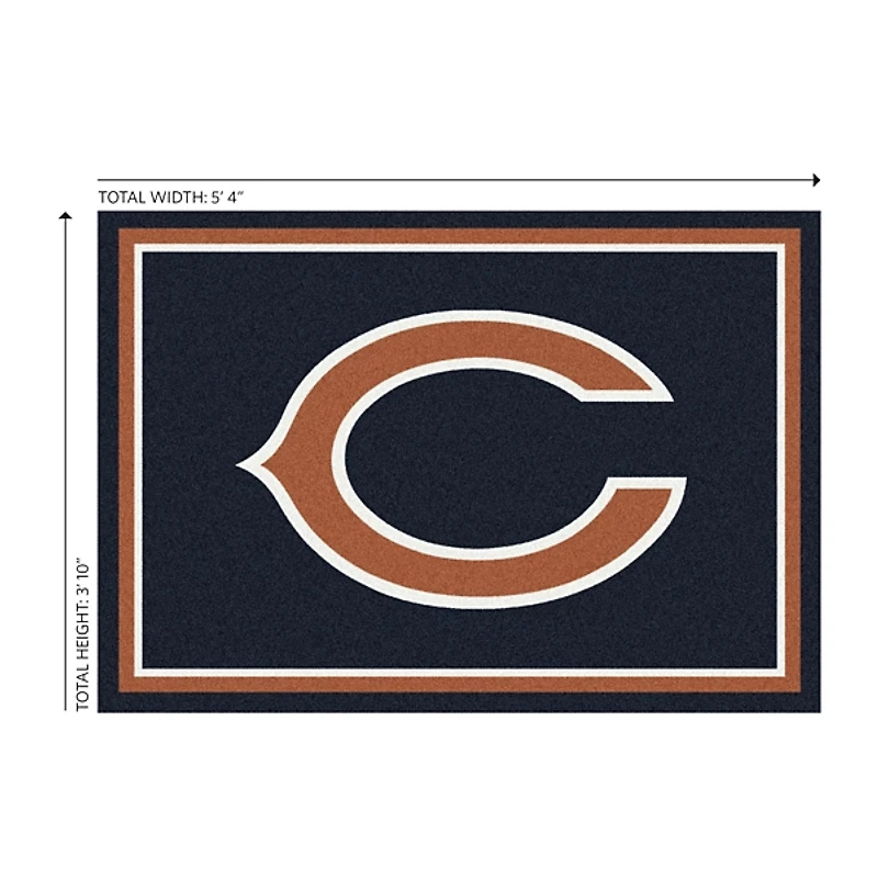 Chicago Bears Area Rug, 4x6