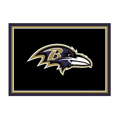 Baltimore Ravens Area Rug, 4x6