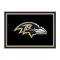 Baltimore Ravens Area Rug, 4x6