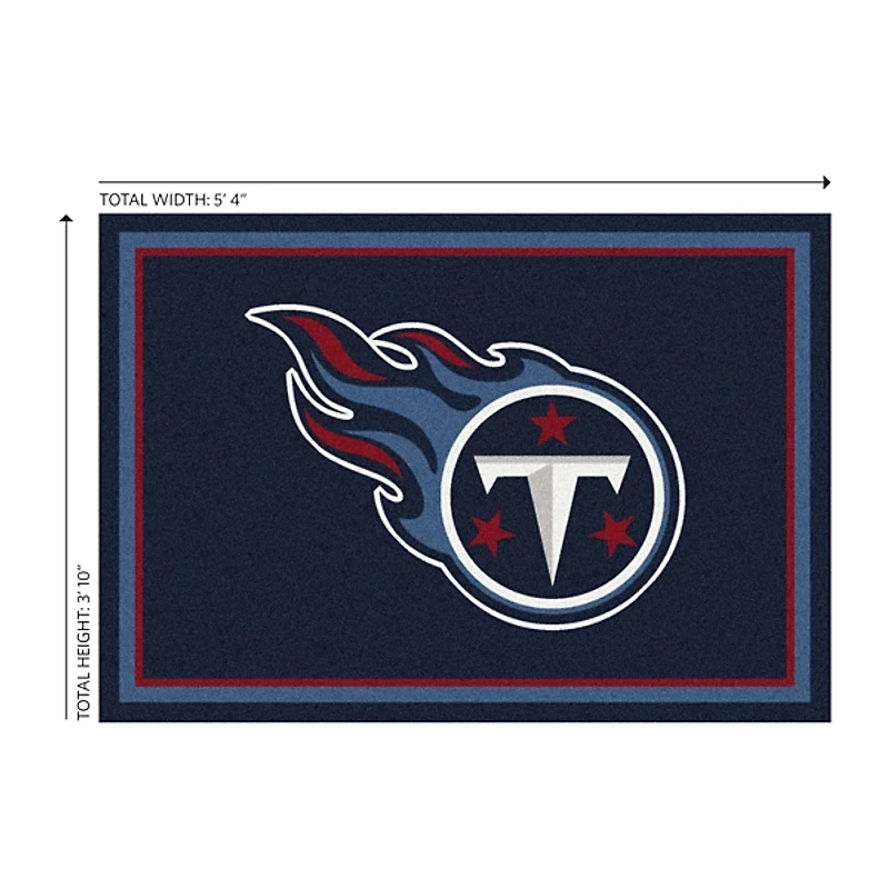 Tennessee Titans Area Rug, 4x6