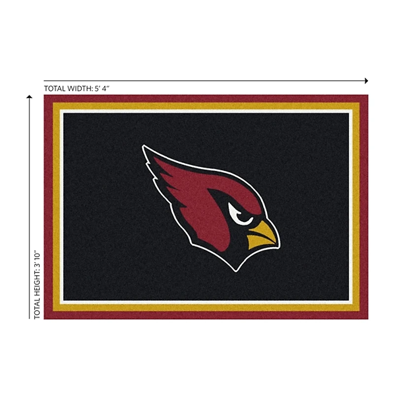 Arizona Cardinals Area Rug, 4x6