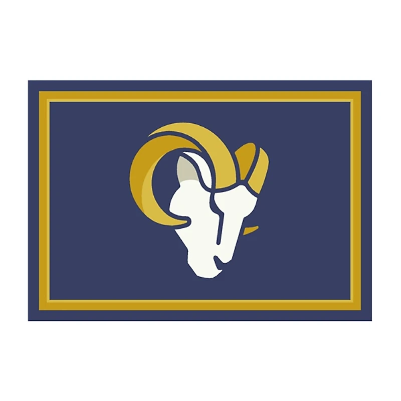 Los Angeles Rams Area Rug, 4x6
