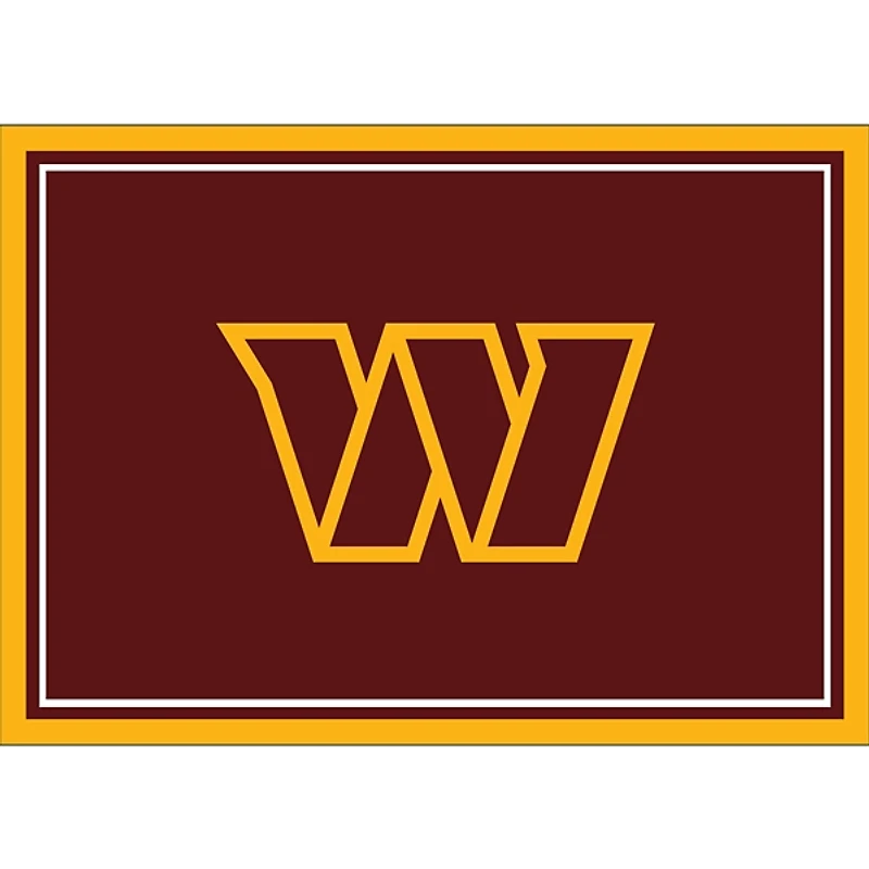 Washington Commanders Area Rug, 4x6