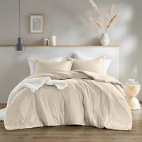 Cream Chambray 2-pc. Twin/Twin XL Comforter Set