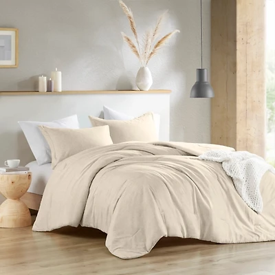 Cream Chambray 2-pc. Twin/Twin XL Comforter Set