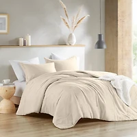Cream Chambray 2-pc. Twin/Twin XL Comforter Set