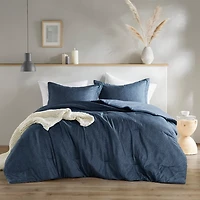 Navy Chambray 2-pc. Twin/Twin XL Comforter Set