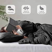 Black Porter Queen Comforter Set