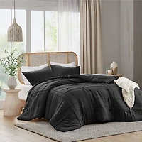 Black Porter Queen Comforter Set