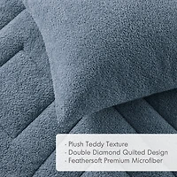 Quilted Teddy 3-pc. King Comforter Set