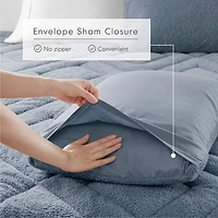 Quilted Teddy 3-pc. King Comforter Set