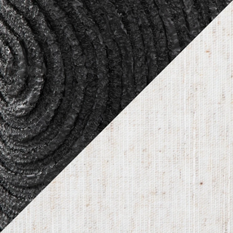 Matte Black Tapered Kona Table Lamps, Set of 2