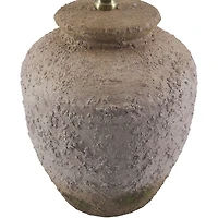 Cream Textured Ceramic Lia Table Lamp