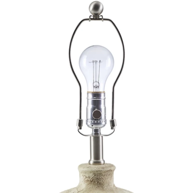 Neutral Textured Ceramic Rivera Table Lamp