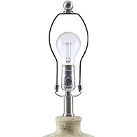Neutral Textured Ceramic Rivera Table Lamp
