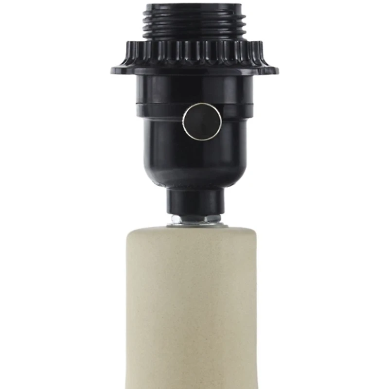 Ceramic Balbao Scalloped Shade Table Lamp