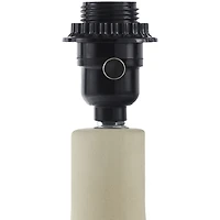 Ceramic Balbao Scalloped Shade Table Lamp