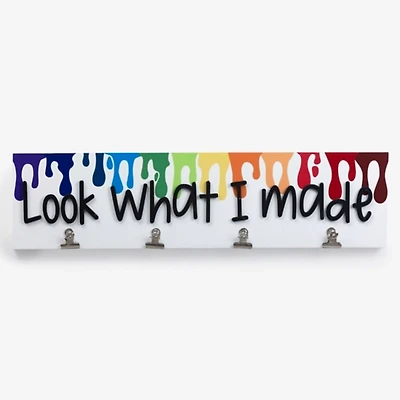 Look What I Made Colorful Wall Clips