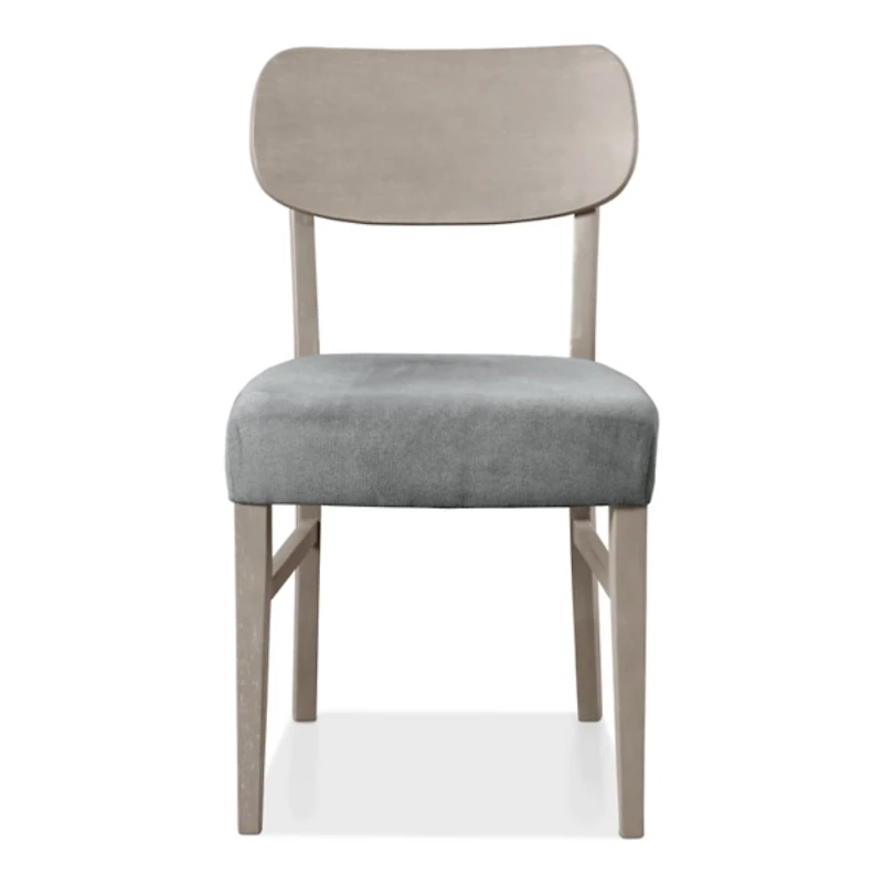 Gray Upholstered Porter Dining Chairs, Set of 2