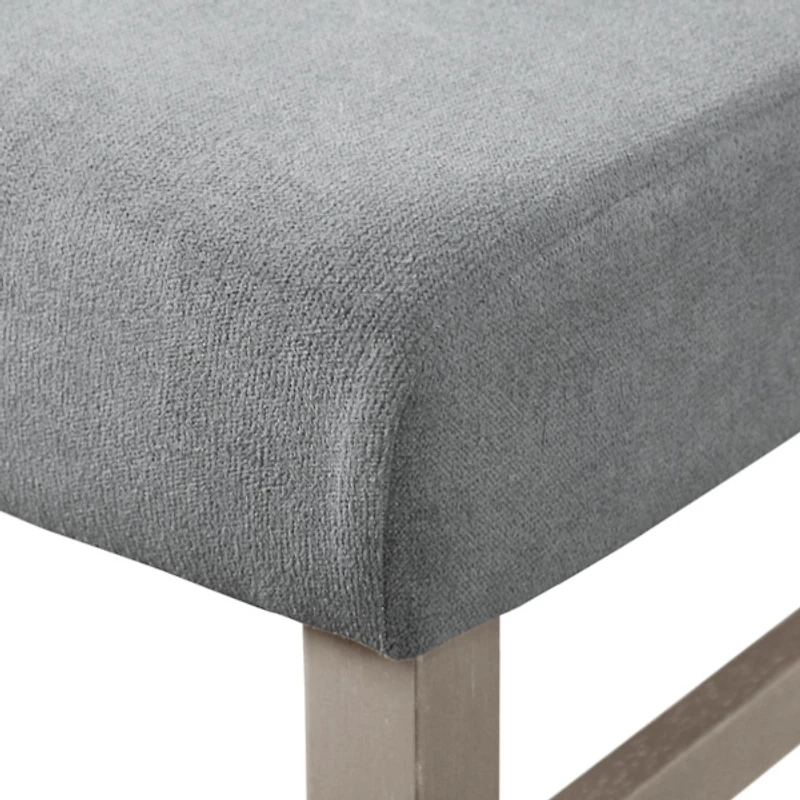 Gray Upholstered Porter Dining Chairs, Set of 2