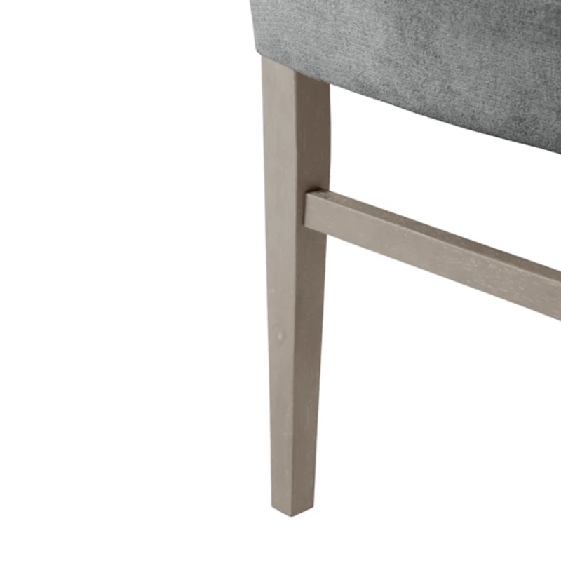 Gray Upholstered Porter Dining Chairs, Set of 2