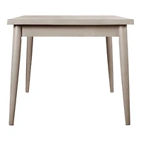 Gray Wood Porter Modern Dining Table