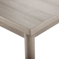 Gray Wood Porter Modern Dining Table