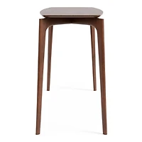 Walnut Wood Penny Counter Height Table