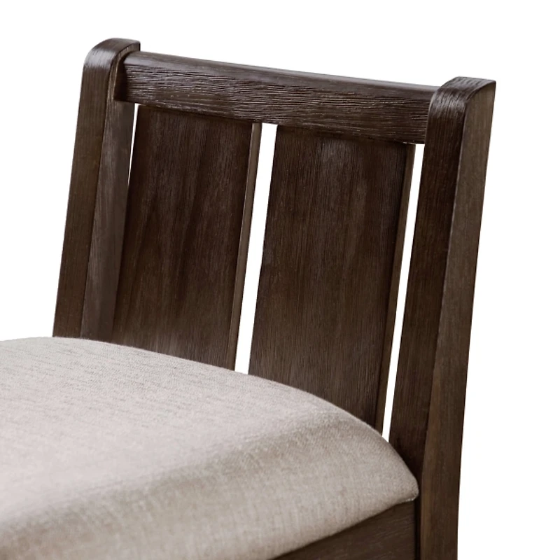 Dark Cherry Wood Kayla Counter Height 3-pc. Set