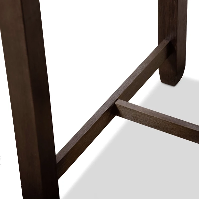 Dark Cherry Wood Kayla Counter Height 3-pc. Set