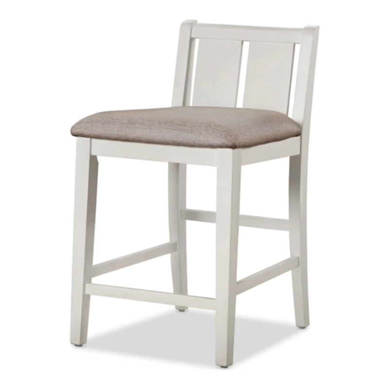 White & Gray Wood Kayla Counter Height 3-pc. Set