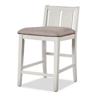 White & Gray Wood Kayla Counter Height 3-pc. Set