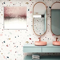 Blush Snowdreamer Canvas Art Print