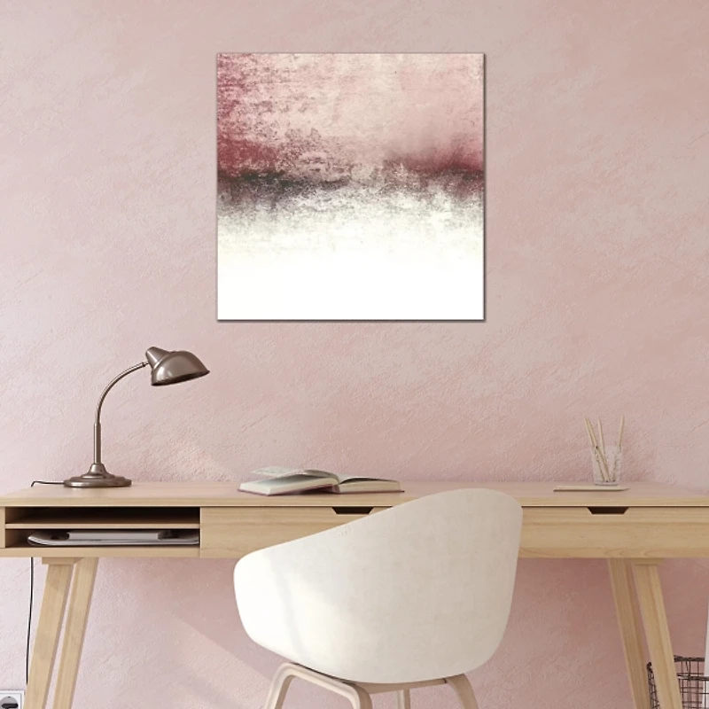 Blush Snowdreamer Canvas Art Print