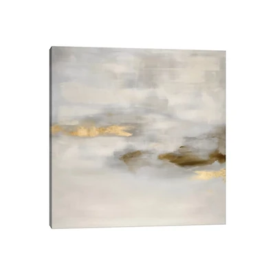 Gold Ethereal Fog Canvas Art Print