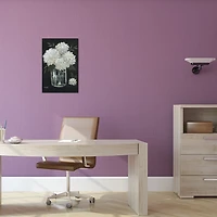 White Hydrangeas Canvas Art Print